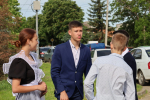 Девятиклассники сдали четыре предмета по выбору (фото)