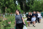 Девятиклассники сдали четыре предмета по выбору (фото)
