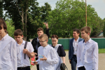 Девятиклассники сдали четыре предмета по выбору (фото)