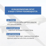 Напоминаем жителям Кубани о запрете съемки беспилотников и работы системы ПВО